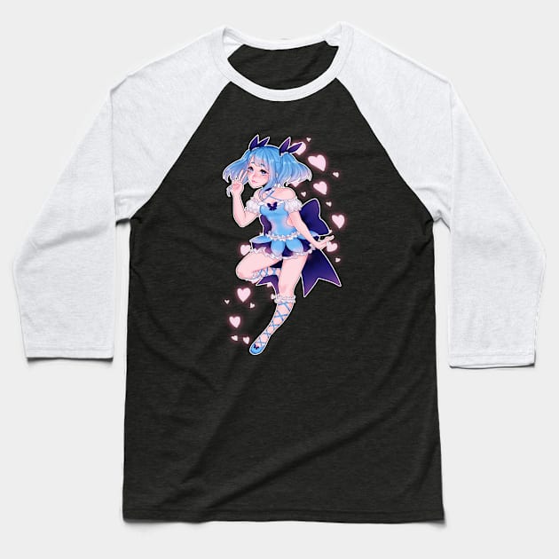 Mahou Shoujo Ota! Baseball T-Shirt by OGZ Store front